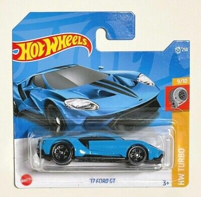 Hot Wheels '17 Ford GT, Blue - NEW