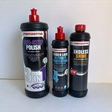 Load image into Gallery viewer, Menzerna Polish, Sealant and Quick Detailer Starter Pack