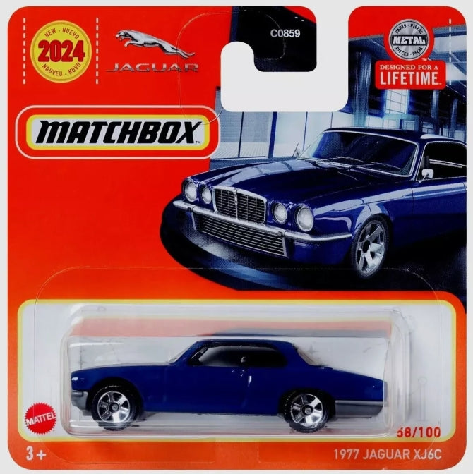 Matchbox 2025 - Modèle Réduit 1:64 Jaguar XJ6C 1977 - Miniature De Collection Couleur Prune