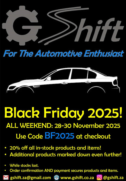 Black Friday 2025 - Details Inside...