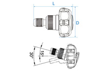 Load image into Gallery viewer, 1/4″ Dr Palm Ratchet Screwdriver (by King Tony)

