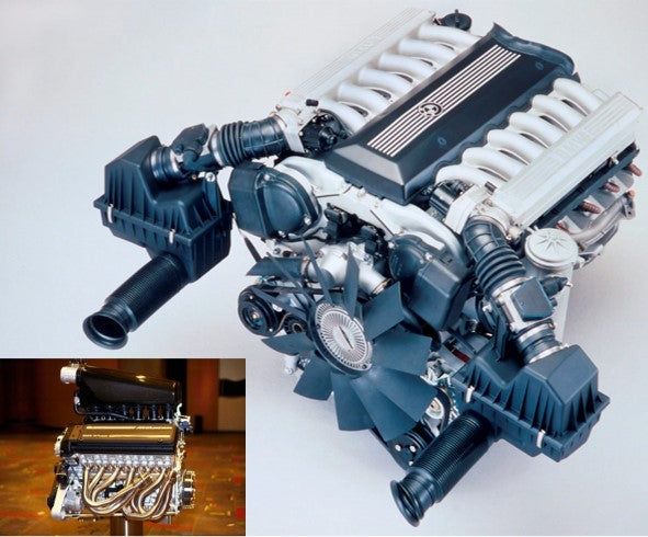BMW S70 Engine (Printed Mug)