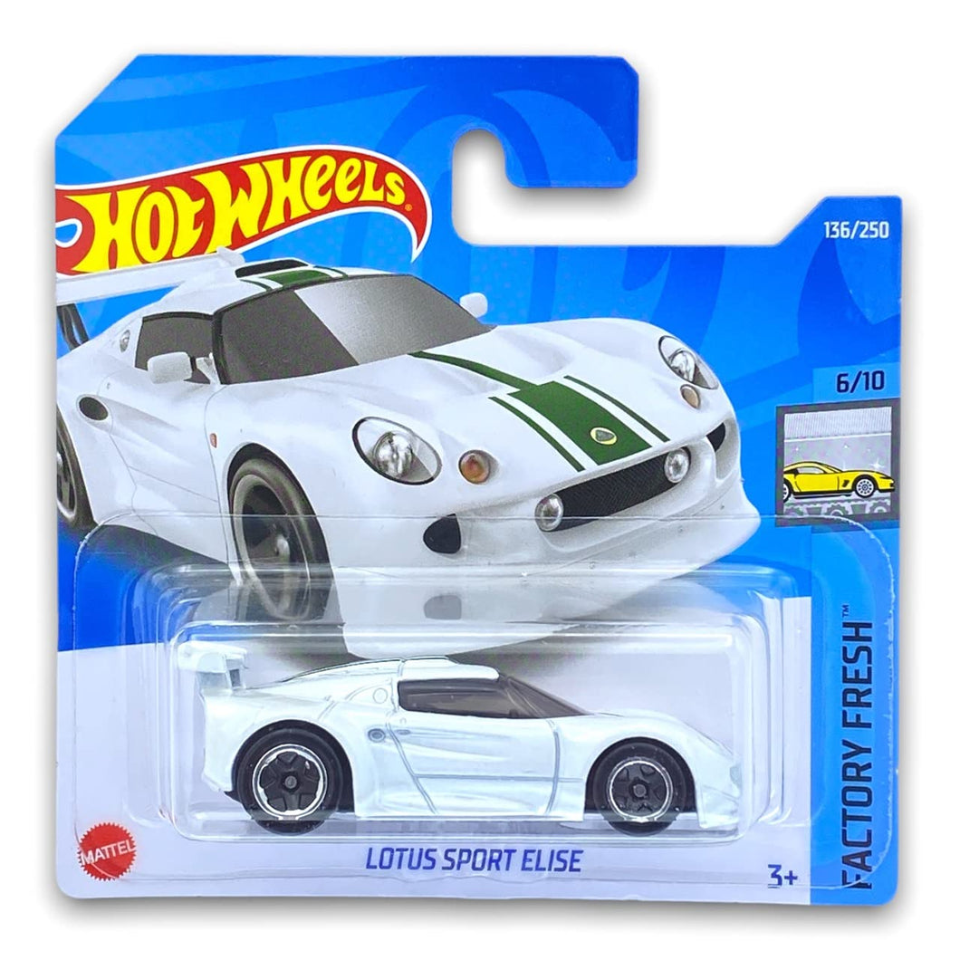 Hot Wheels Lotus Sport Elise, White - NEW
