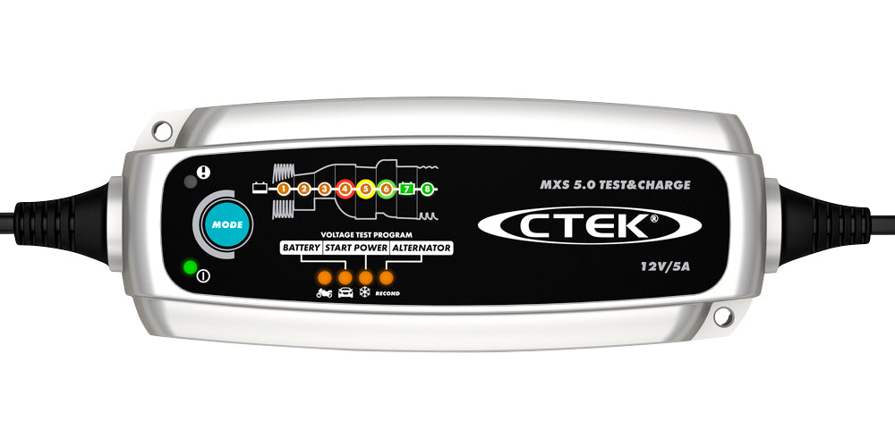 CTEK MXS 5.0 TEST & CHARGE Battery Charger