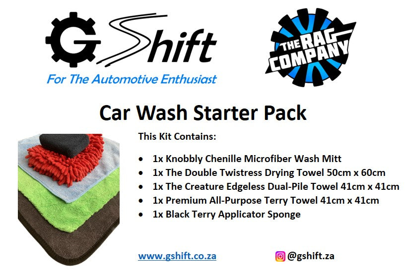 G Shift Car Wash Starter Pack