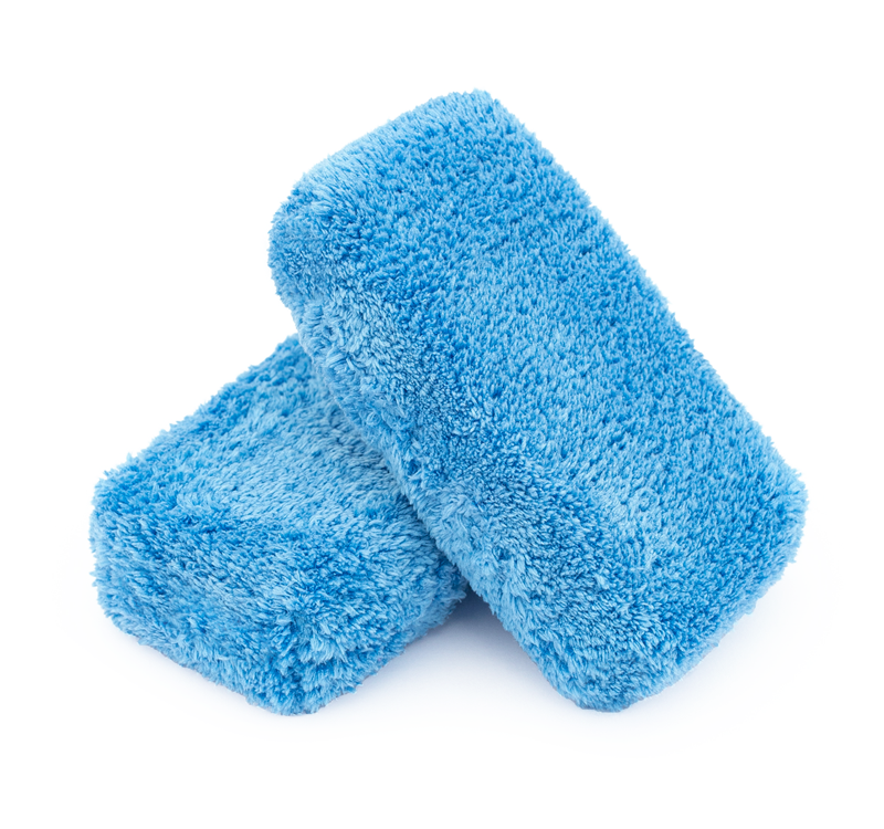 Premium Korean 9x14 Eagle Microfiber Detailing Applicator Sponge Pad