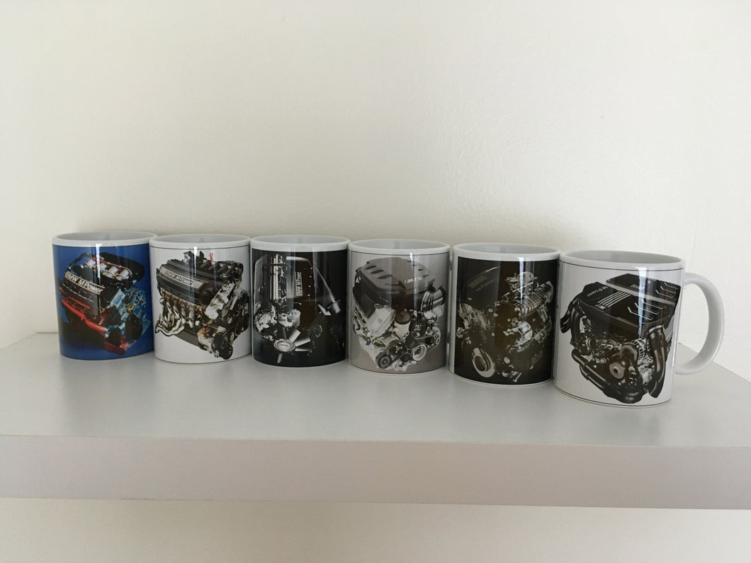 BMW M3 Engine Collection (Printed Mugs)