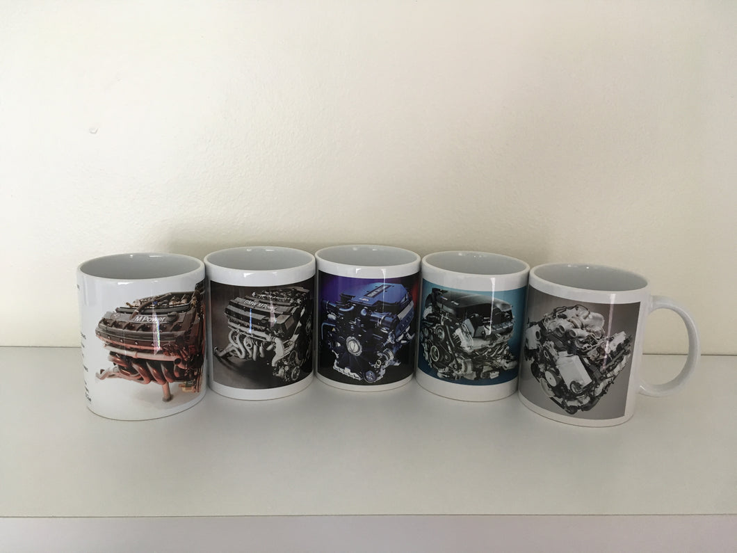 BMW M5 Engine Collection (Printed Mugs)