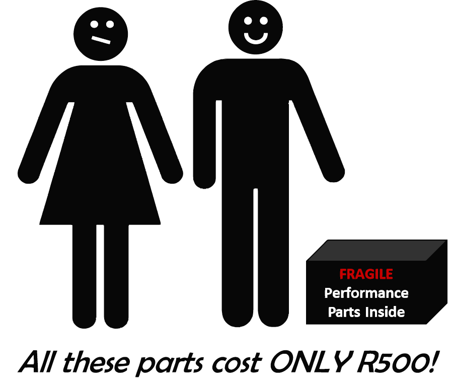 Parts cost ONLY R500! T-Shirt